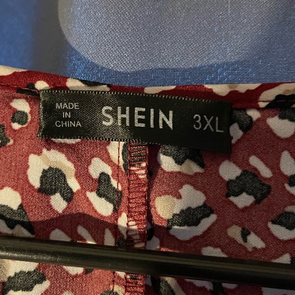 Cheetah smock dress - Picture 4 of 5